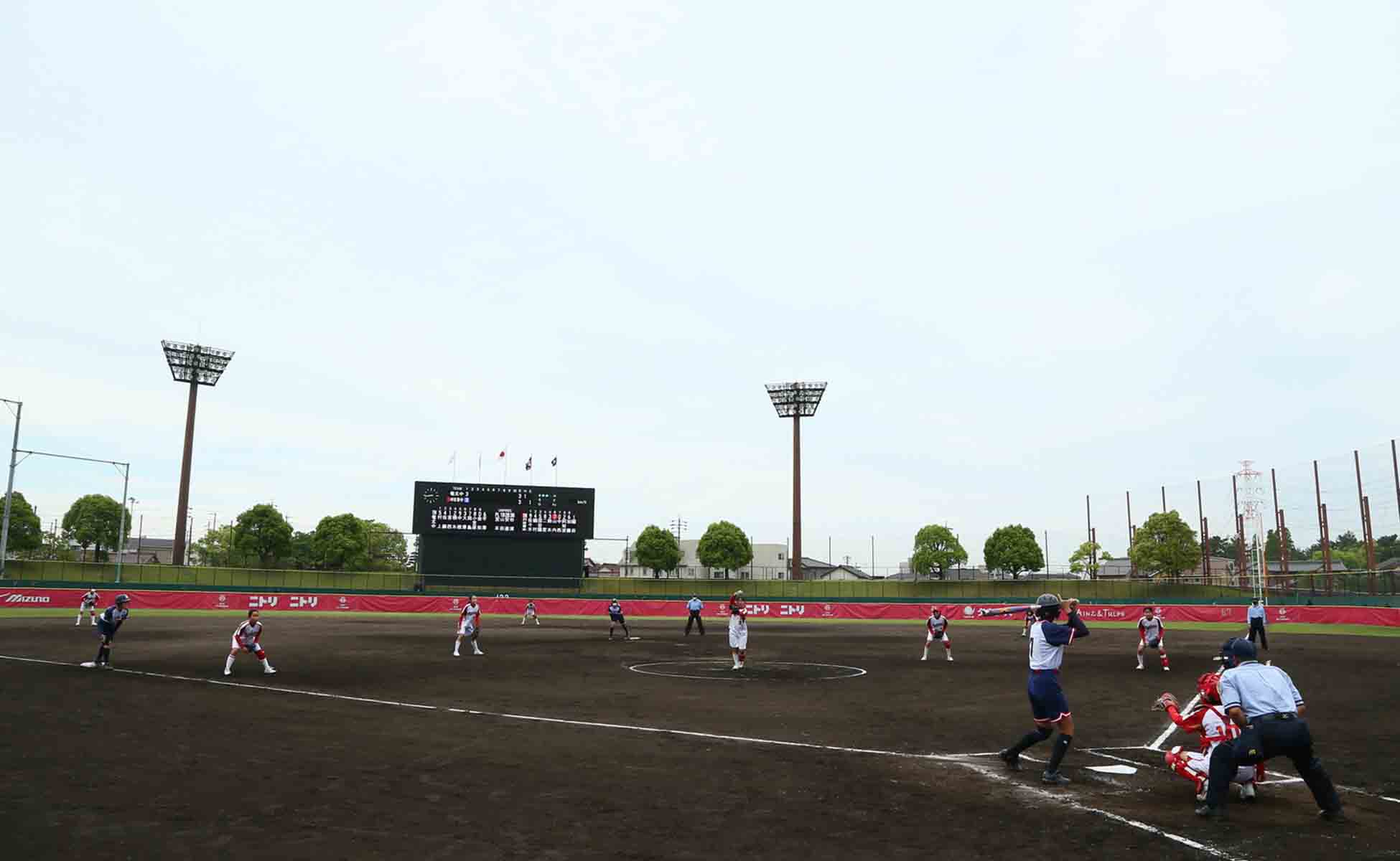 岐阜県内小学生合同チームによる前座試合を開催！
