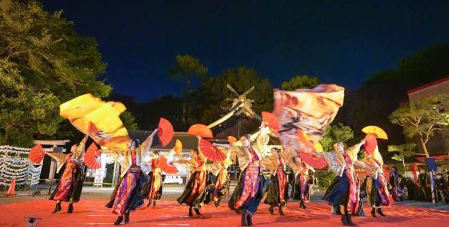 よさこい踊り（協力：秦野元気まつり）