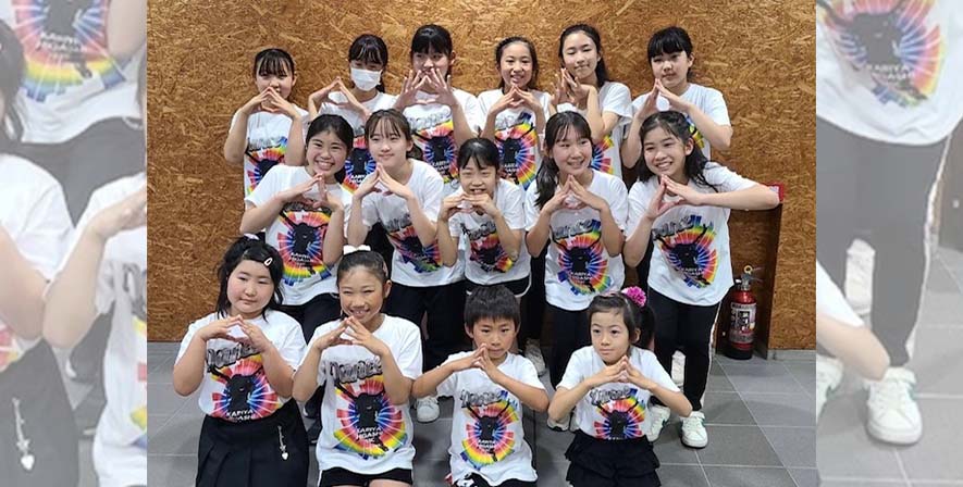 ヒップホップダンスサークルによるオープニングダンス