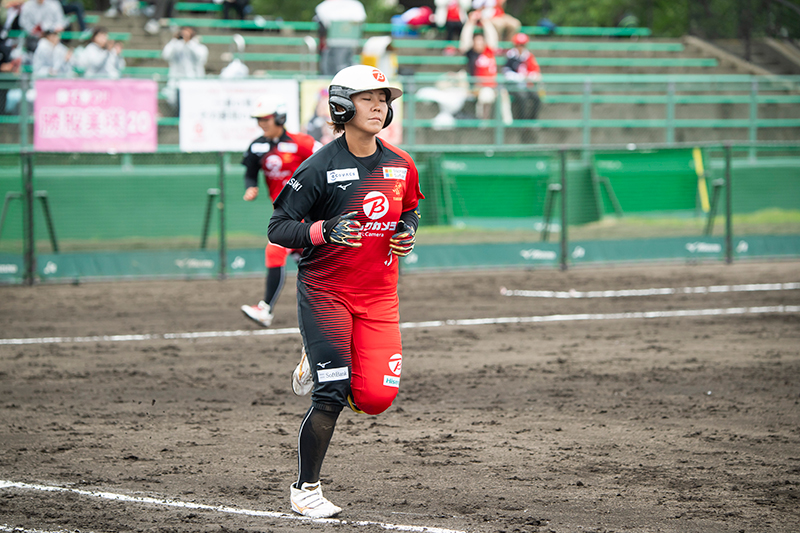 通算150打点 内藤 実穂 選手