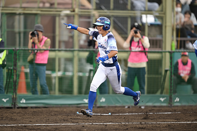 通算50本塁打 坂本 結愛 選手