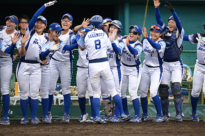 通算50本塁打 坂本 結愛 選手