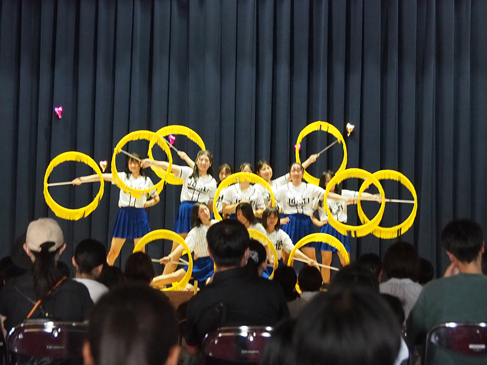 丸亀城西高校バトントワリング部出演！