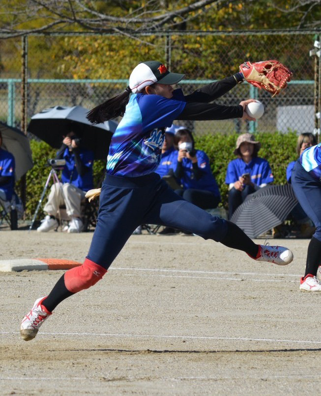 本巣松陽高校ソフトボール部投手