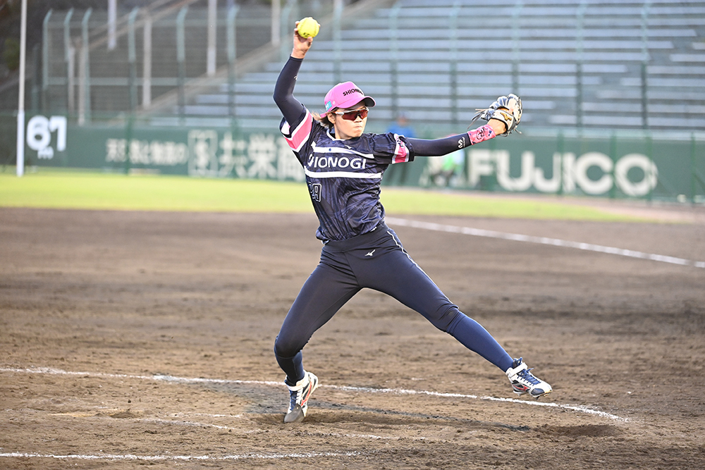 個人通算50勝 三輪さくら投手